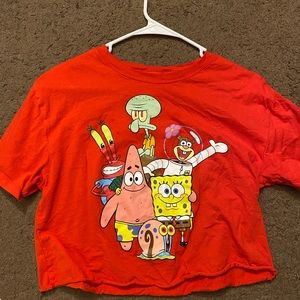 Spongebob Crop top